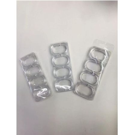 Кольца для шторы в ванную Savol S-YLK003, серый, артикул S-YLK003