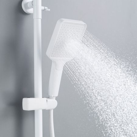 Душевая система Shevanik S4436C, белый