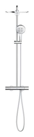 Душевая система GROHE Rainshower SmartActive 310 Cosmopolitan, круглый, 1 режим струи, с термостатом, хром (27966001)