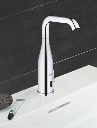 Смеситель инфракрасный для раковины GROHE Essence E, хром (36445000), артикул 36445000