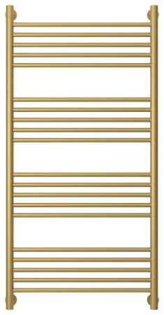Полотенцесушитель водяной "Богема+" прямая 1200х600 (Матовое ЗОЛОТО)
