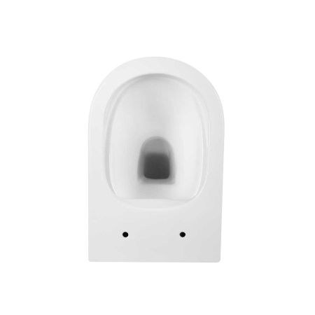 Унитаз подвесной Evo VT1-34 безободковый, цвет белый, ультратонкое soft-close сиденье, артикул VT1-34