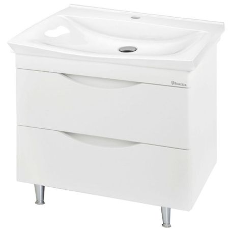 Тумба под раковину Bellezza Санриса 80 4630113660011 Белая, артикул 4630113660011