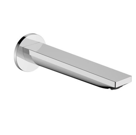 Излив, Hansgrohe, Rebris E, настенный, вынос излива, мм-200, стандарт подводки-1/2", цвет-хром, артикул 72431000
