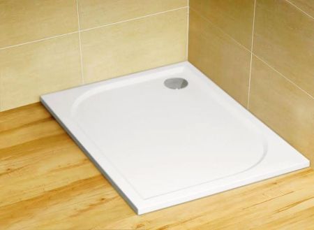 Душевой поддон из искусственного камня Radaway Paros D 80x120x13 белый, артикул MBD8012-03-1
