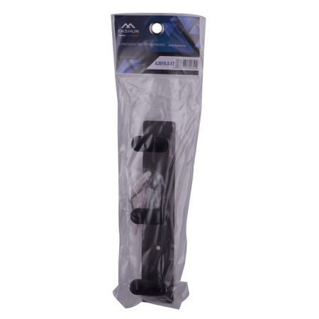 Планка с крючками для полотенец FASHUN A2615-3-17, графит