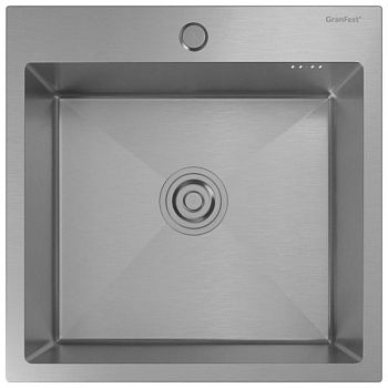 Кухонная мойка GranFest 5050, нержавеющая сталь