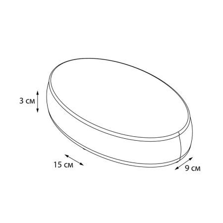 Мыльница FIXSEN DECO FX-280-4, золотой, артикул FX-280-4