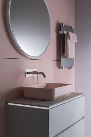 Раковина накладная Allen Brau Fantasy 50 4.11021.SM розовый, артикул 4.11021.SM