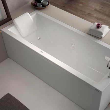 Jacuzzi Energy/Myway 180x80 Фронтальная панель, 180см, цвет: белый полированный (акрил), артикул 9440A19A