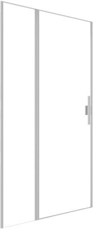 Душевая дверь Allen Brau Priority 100 3.31005.BA серебро браш, артикул 3.31005.BA