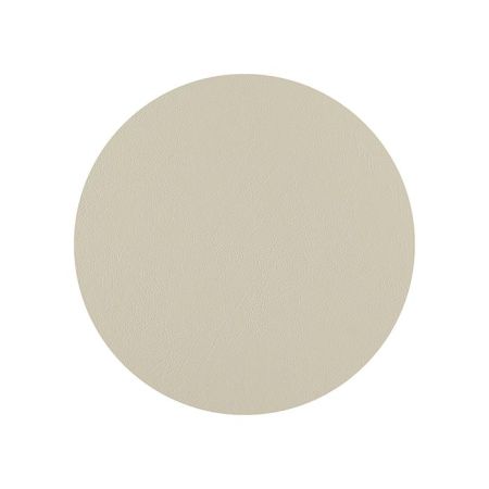 ADJ Круглый плейсмат, D35 см., цвет: белый/панна котта, артикул 0004.10/16