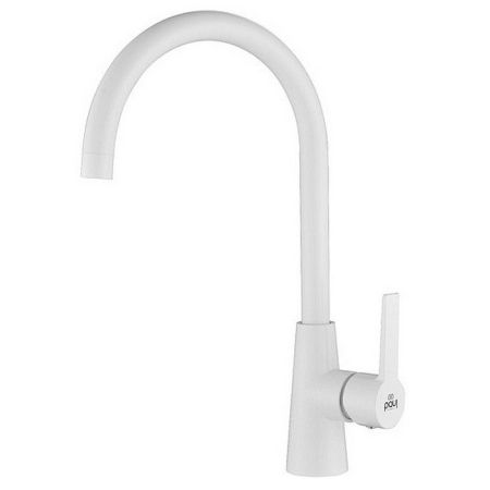 Смеситель для кухни Paulmark Holstein Ho212065-431 Белый матовый, артикул Ho212065-431
