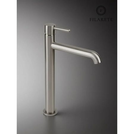 Смеситель для раковины высокий FILARETE Roun FL6020NK, никель