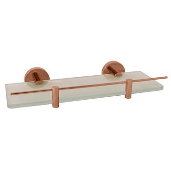 Полка стеклянная Rav Slezak COLORADO COA0900/30ZRL, розовое золото