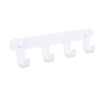 Планка с четырьмя крючками FIXSEN PRACTICA FX-805W-4, белый