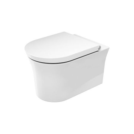 Duravit White Tulip Унитаз подвесной 370х540  мм безободковый, HygieneGlaze, цвет: белый, артикул 2576092000