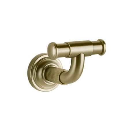 GESSI VENTI20 Крючок двойной, цвет Brushed Brass PVD, артикул 65521#727