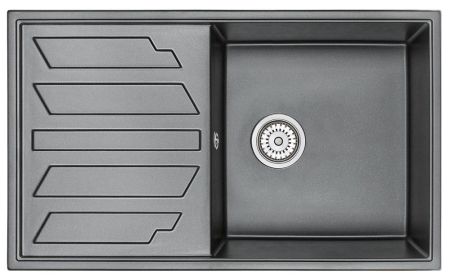 Кухонная мойка Granula 8601, ШВАРЦ, артикул 8601, ШВАРЦ