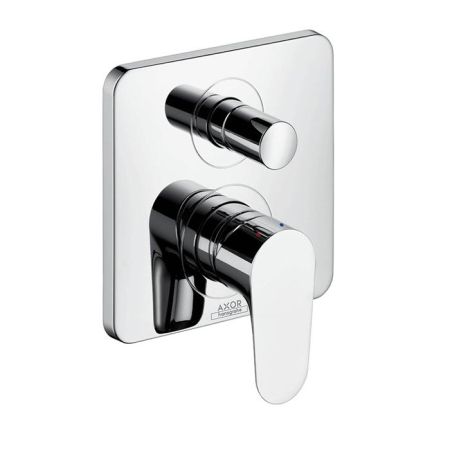 AX Citterio M Встраиваемый смеситель для ванны однорычажный (внешняя часть), цвет: хром, артикул 34425000