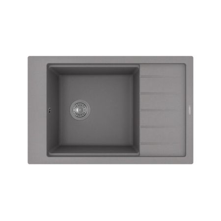 Кухонная мойка Florentina ЛИПСИ 20.275.D0780.307, серый шёлк, артикул 20.275.D0780.307