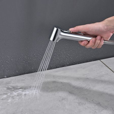 Гигиенический душ со смесителем Rose R235, хром