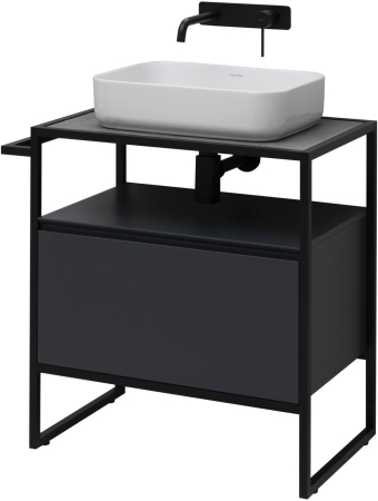 Тумба под раковину Allen Brau Priority 70 1.31001.AM антрацит матовый, артикул 1.31001.AM