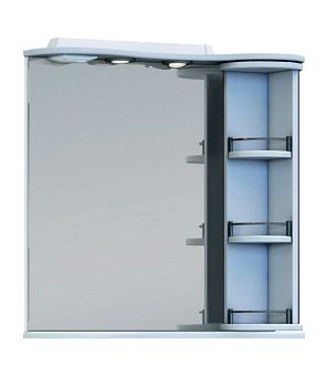 Зеркало со шкафом VIGO Callao zsh.CAL.70.El, 70.6 см