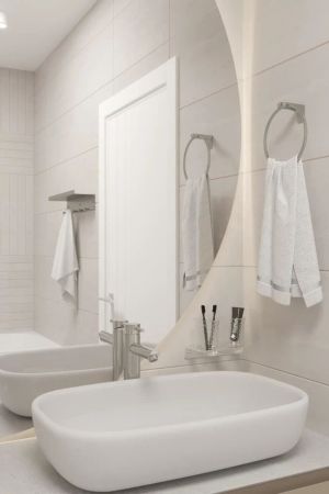 Cмеситель для раковины высокий Knotlor SS-04/01, сатин