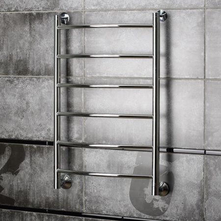 Водяной полотенцесушитель Тругор Приоритет 1 НП 80x50 Хром, артикул Приоритет1/нп8050