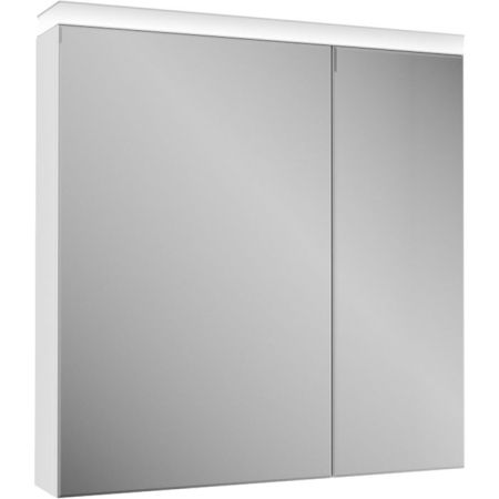 Зеркальный шкаф Owl 1975 Ragnar 80 OW020400 с подсветкой Белый, артикул OW020400