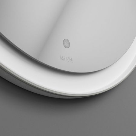 Viken White Зеркало с LED подсветкой, D650