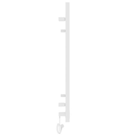 Полотенцесушитель электро "Астор ЧК12 350х900", белый муар, левый