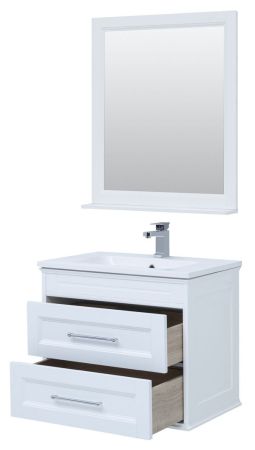 Мебель для ванной Aquanet Бостон М 80 белый( лит. мрамор), артикул 00259387