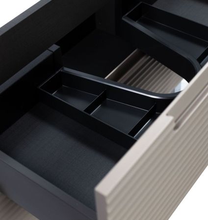 Комплект мебели Visobath Kyoto, 1200 мм, цвет кварцевый матовый лак (Quarzo), артикул 77877/Quarzo