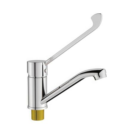Смеситель для кухни с хирургической ручкой BELZ B19019, хром