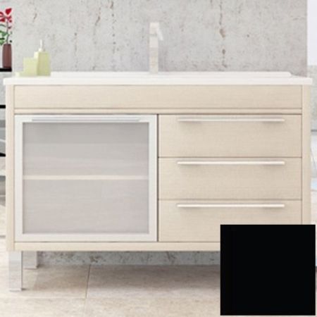 Тумба с раковиной SanVit Новелла Lux 100 knoveln100 в цвете Ral Черный глянец, артикул knoveln100