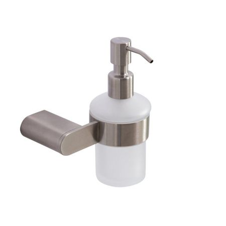 STYLUS-SOIS-V-IN Диспенсер для мыла подвесной, стекло, исполнение сатин, артикул STYLUS-SOIS-V-IN