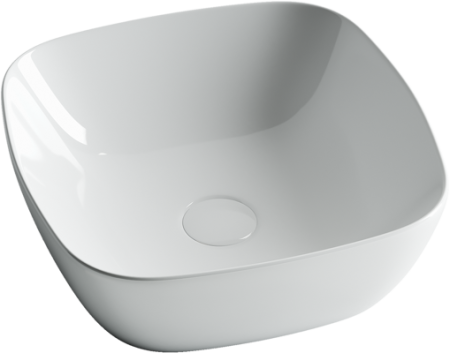 Умывальник чаша накладная квадратная Element 400*400*140мм CN5006, артикул CN5006