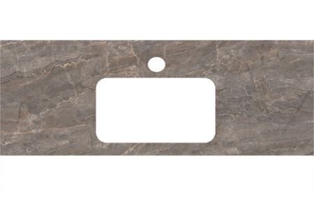 Спец. изделие декоративное из керамогранита Парнас 120, коричневое, артикул PL3.SG570002R\120