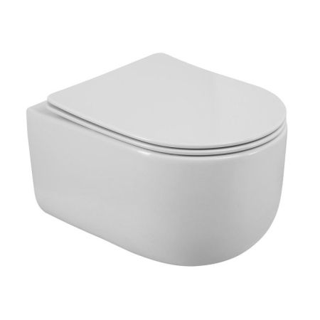 SOFT-TOR Чаша унитаза подвесного безободкового, смыв TORNADO, BB084CH-TOR, артикул BB084CH-TOR