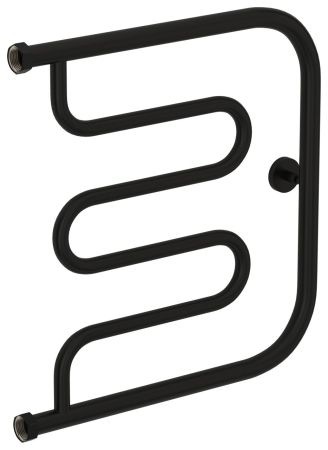 Полотенцесушитель, Сунержа, Лира+, водяной, ширина, мм-510, глубина, мм-65-80, высота, мм-536, межосевое расстояние-500, подключение-вертикальное левое/правое, присоединительный размер-НГ G 1", температура теплоносителя-до 95°С, мощность, Вт-202, материал