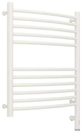 Полотенцесушитель электрический "БОГЕМА 3.0" 600х500 / МЭМ правый (Матовый белый)