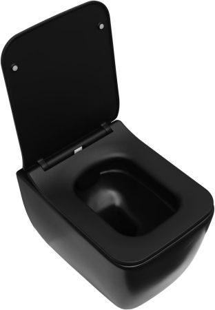 Чаша подвесного унитаза Allen Brau Liberty 4.33007.31 черный матовый, артикул 4.33007.31