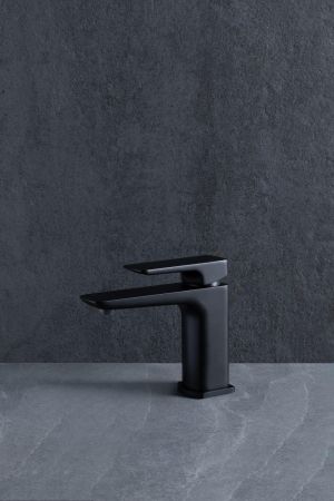 Смеситель для раковины Allen Brau Infinity 5.21001-31 черный матовый, артикул 5.21001-31