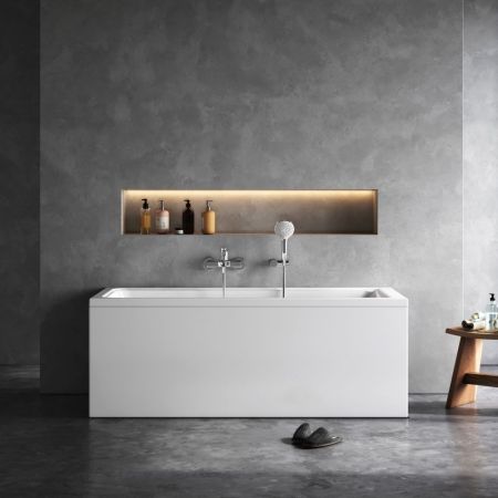 W90A-160-070W-A Gem, ванна акриловая A0 160x70 см, шт, артикул W90A-160-070W-A