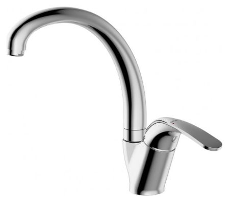 Смеситель для кухни Bravat Fit F7135188CP-1-RUS Хром, артикул F7135188CP-1-RUS