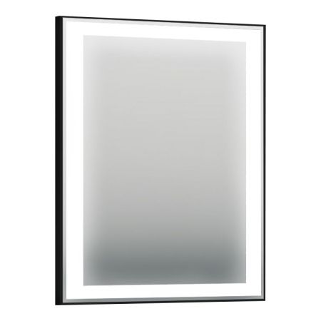 Зеркало ORKA Lisbon TR3001 65x75 c LED подсветкой, черный матовый, артикул 4000118