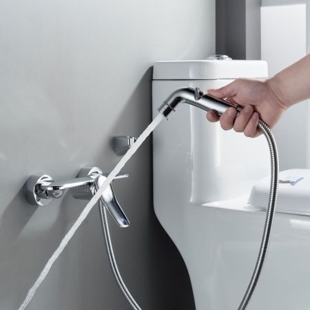 Гигиенический душ со смесителем Shevanik S4705-1, хром