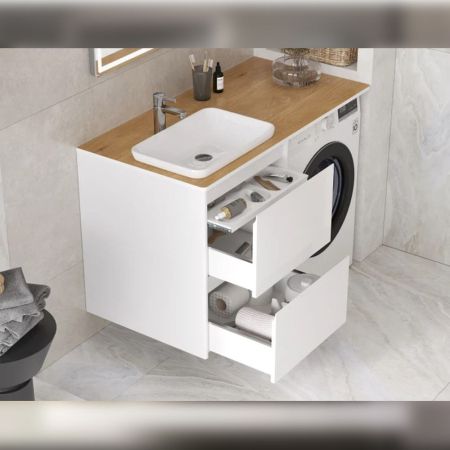 Столешница Velvex Klaufs 120 левая, дуб французский, артикул st.KLA.120.L дуб французский